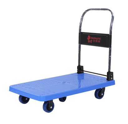5개의 인치 휠과 600KG 피트 접힌 폴드형 핸드 트럭 손수레 폴리프로필렌