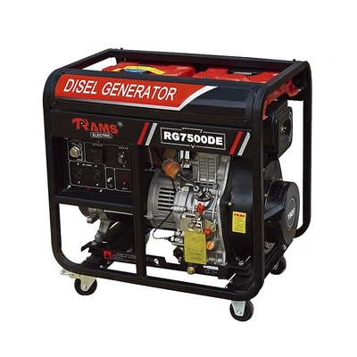 190FD 휴대용 발전 60HZ 6 kw 디젤 엔진 Genset 120V 220V 240V