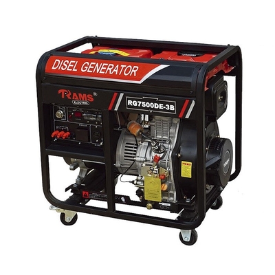 190FD 휴대용 발전 60HZ 6 kw 디젤 엔진 Genset 120V 220V 240V