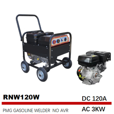 RNW120W 휘발유 120 Amp 용접공 생성기 AC 3 kw 영구 자석