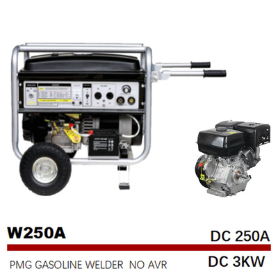 15HP 250A 엔진 주도 스틱 용접기 발전기 전기 시작