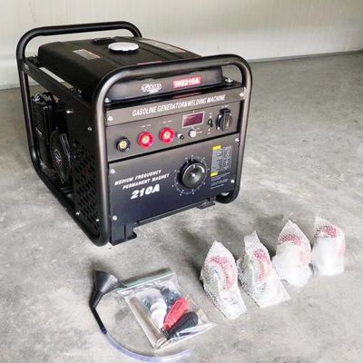 DC 2 kw 휘발유 아크 엔진 드리븐 용접공들 250A 용접 발전기