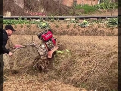 작은 경운기 4-wd-self 프로펠된 180 밀리미터 #directconnecte#MiniPowerTiller#Easyclimb